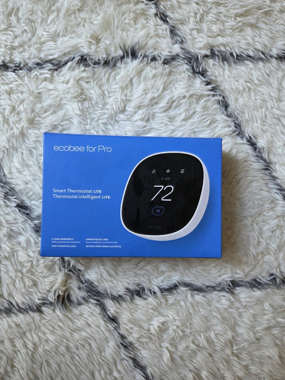 ecobee for Pro Smart Thermostat LITE - White - EB-STATE7P-01 - NEW